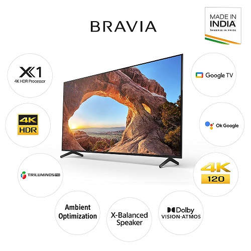 تلویزیون سونی 65 اینچ  X8500J اسمارت 2021 مدل 65X8500J